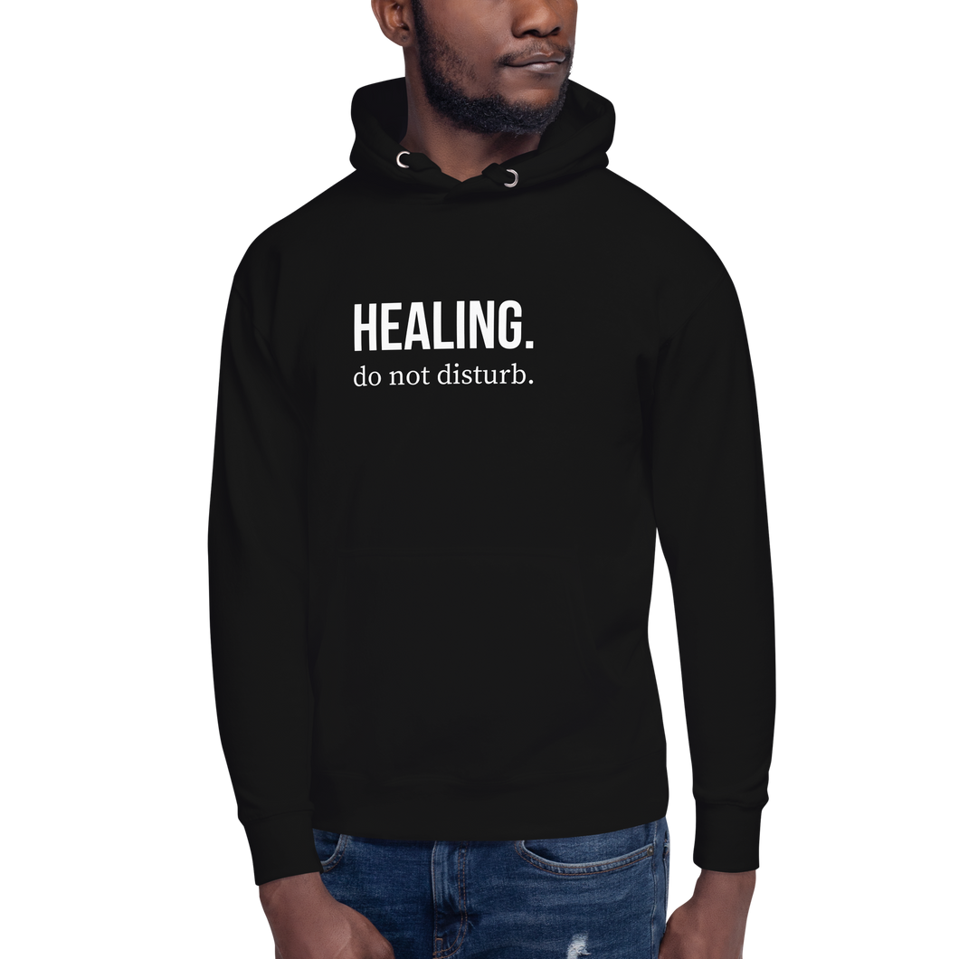 Healing DND Hoodie - Black